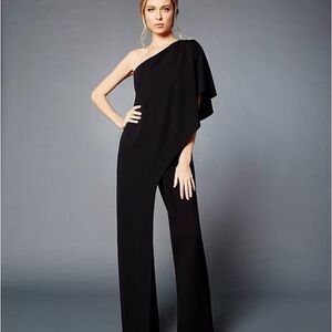 Adrianna Papell One Shoulder Jumpsuit Size 6